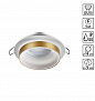 370783 SPOT NT21 595 белый/золото Светильник встраиваемый влагозащищенный IP44 GU10 9W 220V WATER