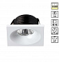 357701 SPOT NT18 552 белый Встраиваемый светильник IP20 LED 3000K 3W 160-265V DOT