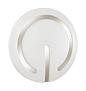 3041/DL COLOR SN 000 Светильник пластик/белый/хром LED 48Вт 3000-6300К D400 IP43 пульт ДУ/RGB/LampSmart BUTTON