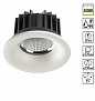 357604 SPOT NT18 532 белый Встраиваемый светильник IP44 LED 3000K 30W 100-265V DRUM