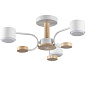 8157/3C COMFI LN 000 белый, дерево/металл/пластик Светильник потолочный LED GX53 3*9W 220V LILITA
