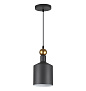 4085/1 PENDANT ODL19 417 темн.серый/золотой Подвес Е27 1*40W 220V BOLLI
