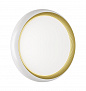 7650/DL PALE SN 141 Светильник пластик/белый/золотой LED 48Вт 4000К D380 IP43 TOFIQ WHITE