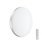 7625/EL PALE SN 000 Светильник пластик/белый/серебристый LED 72Вт 3000-6300K D500 IP43 пульт ДУ RINGO