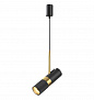 4356/1 HIGHTECH ODL23 329 черный/золотистый/металл Подвесной св-к IP20 LED GU10 10W BULLET