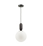 4671/1 PENDANT ODL20 393 черный/белый Подвес E27 1*40W (тип лампы СВЕЧА ) 220V OKIA