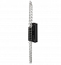 5459/5WL L-VISION ODL_EX26 041 черный глянцевый/прозрачн./металл/стекло Настенный светильник LED 5W (2*2.5W) 3000K 207Лм KOLOS