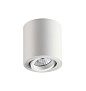 3567/1C HIGHTECH ODL18 337 белый Потолочный накладной светильник IP20 GU10 1*50W 220V TUBORINO