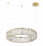 5071/70L HALL ODL24 595 золото/прозрачный/металл/хрусталь/стекло Люстра LED 52W 3700K VERSION