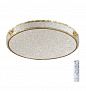7722/100L PIKO LED SN 564 Светильник металл/пластик/стекло/белый/золотой LED 100Вт 3000-6000K D600 IP20 пульт ДУ FELICE