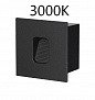 6650/1WL3 NATURE ODL25 695 черный/металл Подсветка для лестниц IP65 LED 1W 3000K 60° AC85-265V VITTY