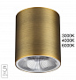 7137/12CL HIGHTECH ODL26 325 Потолочный светильник бронза/металл IP20 LED 12W 840Лм 3000K/4000K/6000K 36° 220-240V BRIM