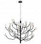 5090/30 MODERN ODL25 553 черный матовый/белый/фарфор Люстра G4 LED 30*5W GARDI